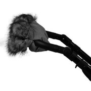 babakocsi keszty� - Linen black Linen black